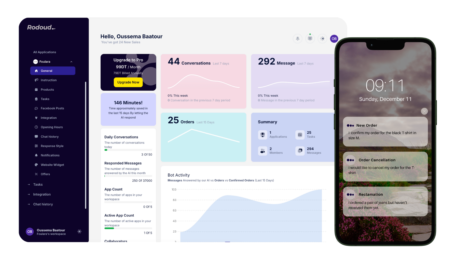 Rodoud.com App Screenshot